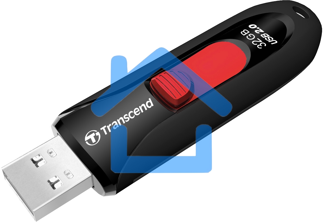 Флешка USB R/W Transcend 32Gb Jetflash 590 TS32GJF590K USB2.0 черный