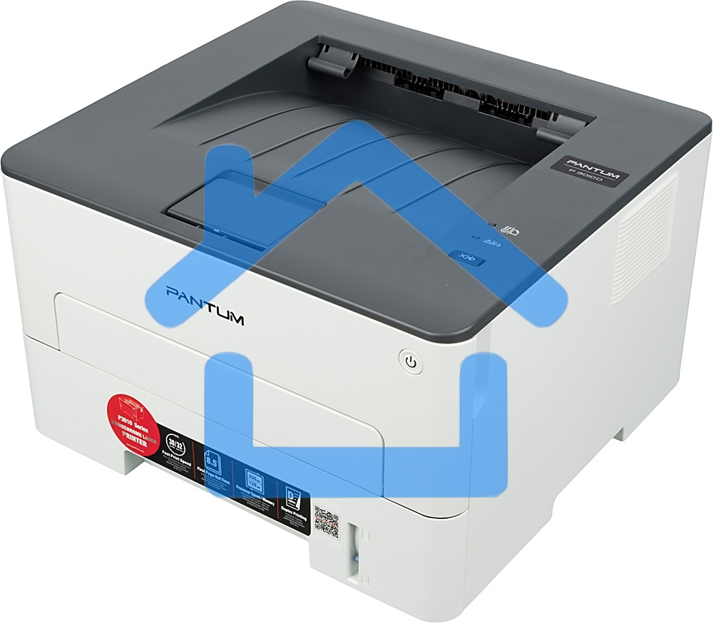 Принтер лазерный Pantum P3010D, A4, ч/б, печ. до 30 стр/мин, 1200 х 1200dpi, USB
