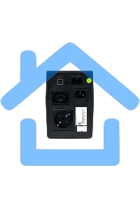 Источник бесперебойного питания Бастион SKAT-UPS 800/400 220В 480 Вт 1 АКБ 9А·ч внутр. меандр. стабилизация напряжения