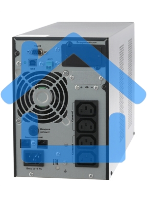 Источник бесперебойного питания двойного преобразования Связь инжиниринг, 1000ВА/1000Вт, напольный, 4xC13, SNMP слот, 2 года гарантия, Россия (АПСМ.435241.020-01)