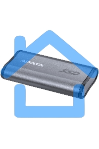 Внешний SSD ADATA Elite SE880, 1TB, USB 3.2 Gen 2x2 Type-C, R/W 2000/2000, серый