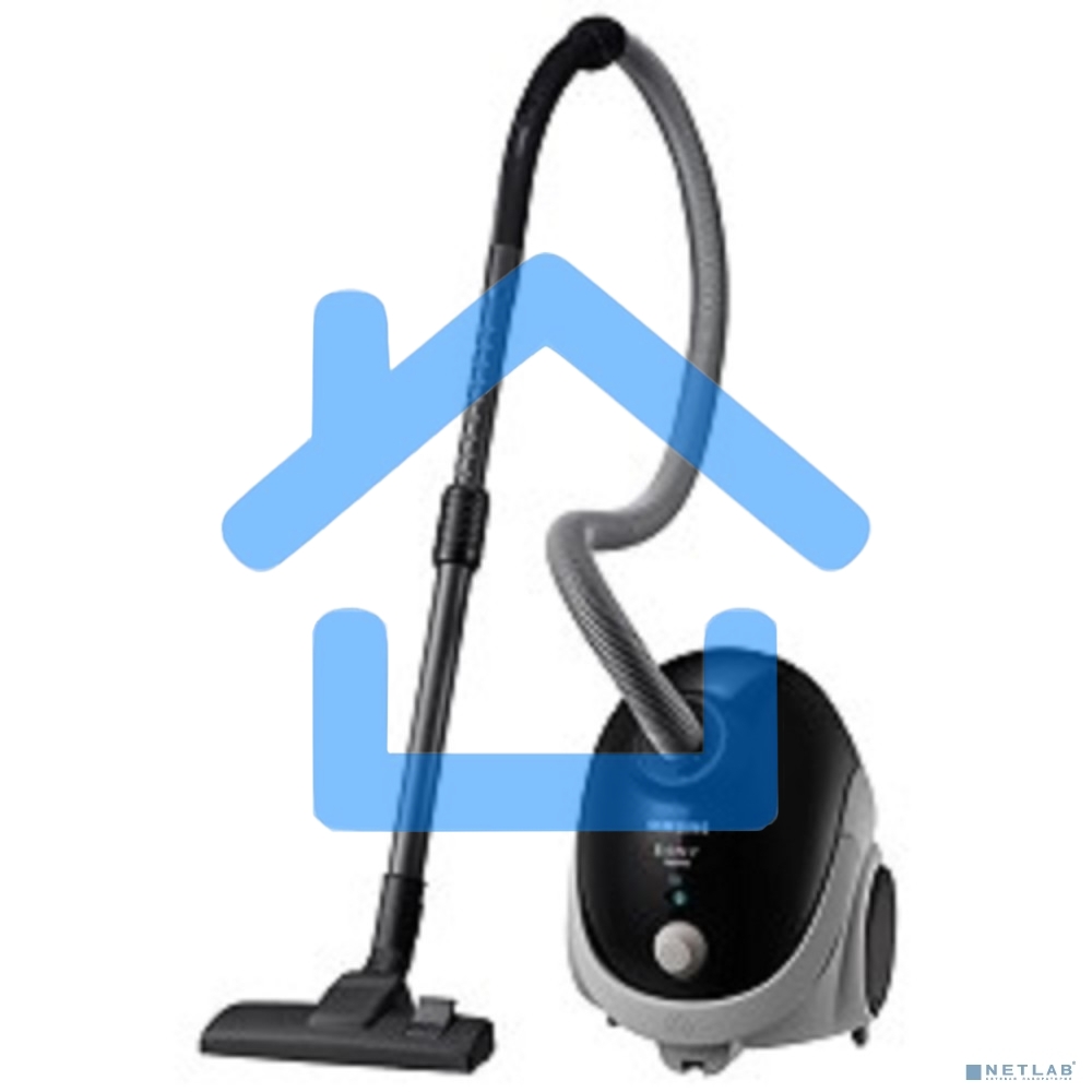 Пылесос Samsung VCC5241S3K/XEV черный/серый, 410/1800 Вт, уборка сухая, пылесборник мешок 2.4 л