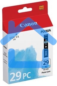 Картридж струйный Canon PGI-29PC (4876B001) фото голубой (36 мл) для Canon Pixma Pro 1