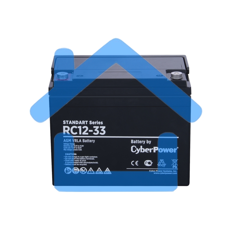 Батарея SS CyberPower RC 12-33 / 12V 33 Ah