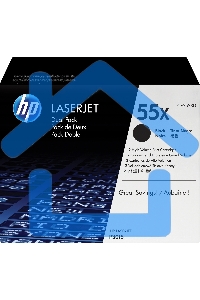 Картридж лазерный набор из 2 шт HP LaserJet CE255XD черный для LJ P3015(2 х 12500стр)