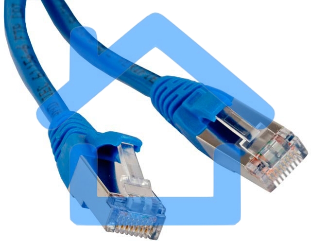 Патч-корд Hyperline PC-LPM-STP-RJ45-RJ45-C5e-0.5M-LSZH-BL Патч-корд F/­UTP, экранированный, Cat.5e, LSZH, 0.5 м, синий