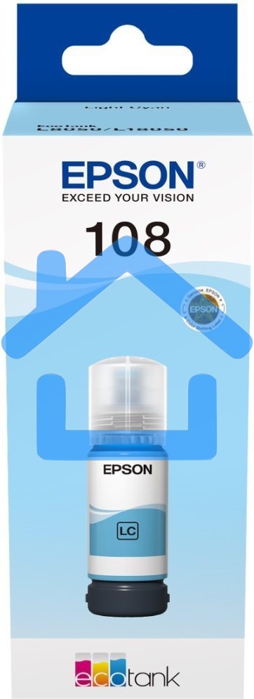 Контейнер с светло-голубыми чернилами EPSON C13T09C54A