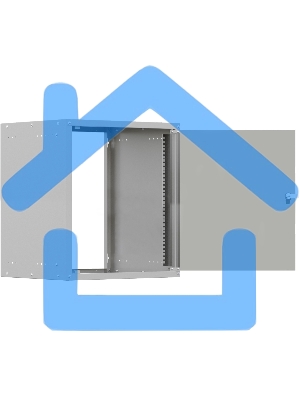 Шкаф коммутационный NTSS Lime (NTSS-WL12U5560GS) настенный 12U 550x600мм пер.дв.стекл несъемн.бок.пан. 30кг серый 110град. IP20 сталь