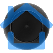 Чашка для гипса Сибртех 93x120x70мм