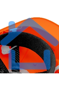 Каска защитная ударопрочная Denzel ABS/PC, плавная регулировка, модель 