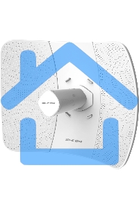 Наружный радиомост IP-COM iLBE-M5 большой дальности действия, 5 ГГц, до 433 Мбит/с, IP64, 1х23dbi, 1х100 Мбит/с, PoE