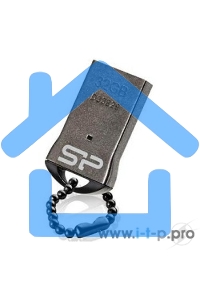 Флешка USB Silicon Power R/W 32 Gb Touch T01 SP032 Gb,UF2T01V1K USB 2.0 черный/серебристый