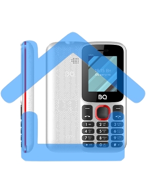 Мобильный телефон BQ 1848 Step+ White/Red