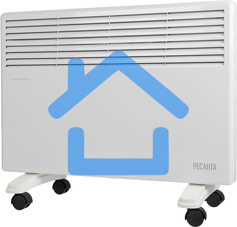 Конвектор Ресанта ОК-1600 белый, 1600 Вт, 20 м2, термостат