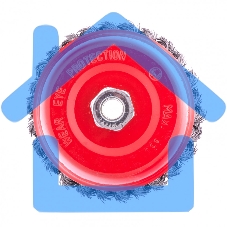 Щетка Matrix для УШМ, 125 мм, М14, 