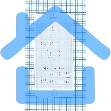 Защитное стекло 5D для Apple iPhone 6/6S белый