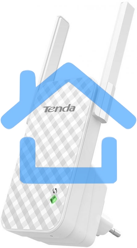 Ретранслятор TENDA Tenda A9 Усилитель беспроводного сигнала с двумя внешними антеннами 3dBi (300 Мбит/с)