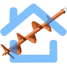 Бур для мотобуров Carver GDB-200 (01.003.00048)