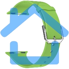 Силиконовый ремешок Lyambda Alcor для Apple Watch 42/44 mm DS-APS08C-44-GN Green Силиконовый ремешок Lyambda Alcor для Apple Watch 42/44 mm DS-APS08C-44-GN Green