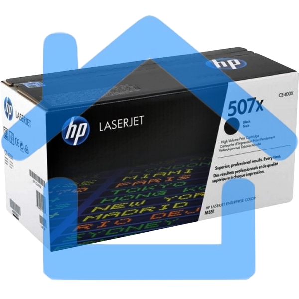 Картридж лазерный HP 507X CE400X черный для CLJ M551/MFP M575 11000 стр.