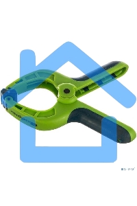 Струбцина клещеобразная, пл. корп., 2-х комп. рукоятки, усиленная пружина,1-1/4