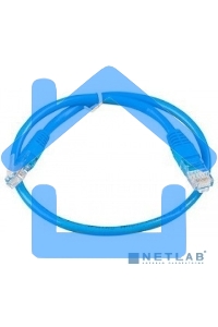 Патч-корд UTP кат. 5e, 1.5м ExeGate EX241493RUS синий