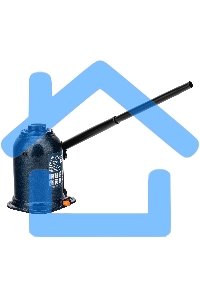 Домкрат гидравлический бутылочный телескопический, 10 т, подъем 180-430 мм Stels