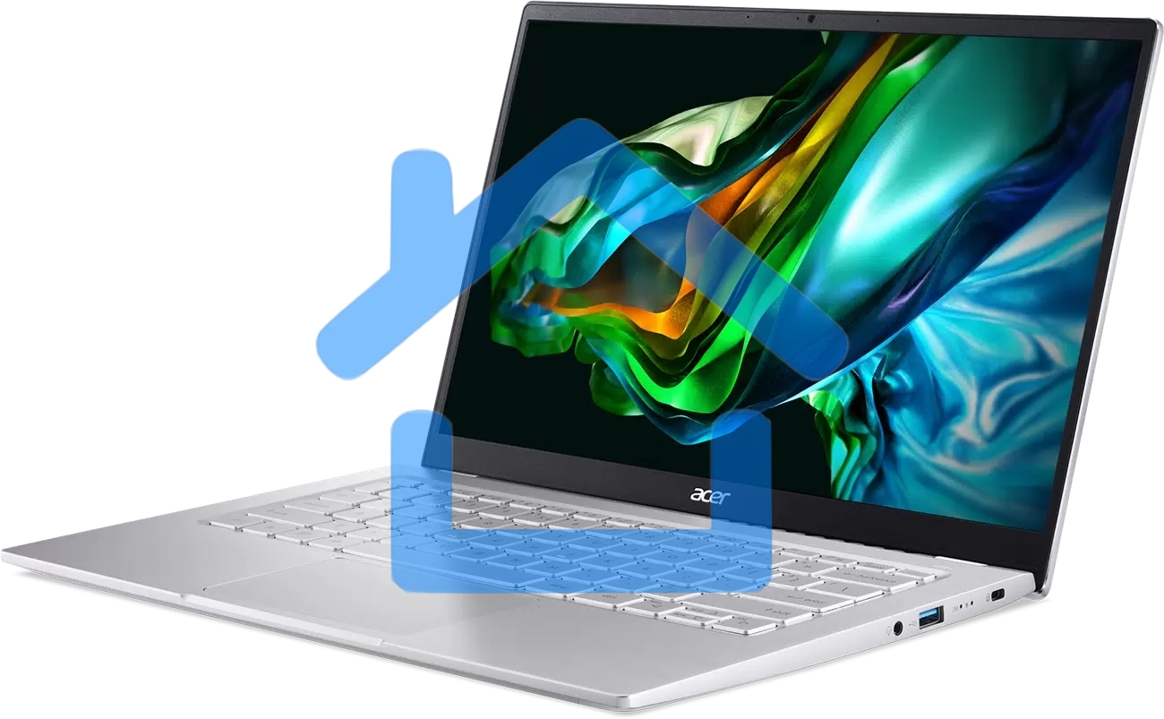 Ноутбук Acer Swift Go 14 SFG14-41-R2U2 Ryzen 5 7530U 16Gb SSD 512Gb AMD Radeon 14