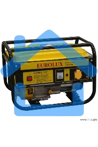 Электрогенератор бензиновый Eurolux G2700A, 2.2 кВт, 76 дБ, 35 кг