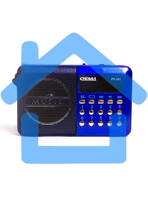 Радиоприемник Сигнал РП-222, USB, SD, дисплей