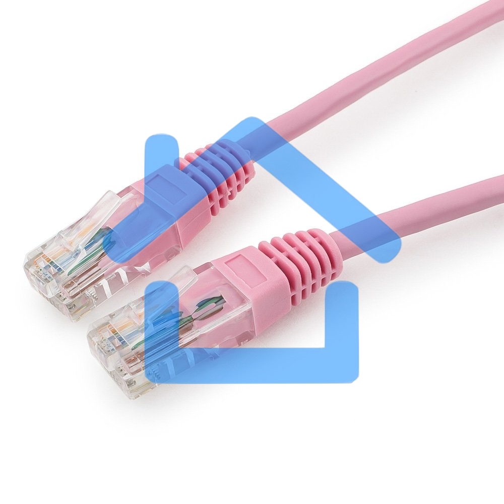 Патч-корд UTP Cablexpert кат.5e, 0.5м, литой, многожильный, розовый