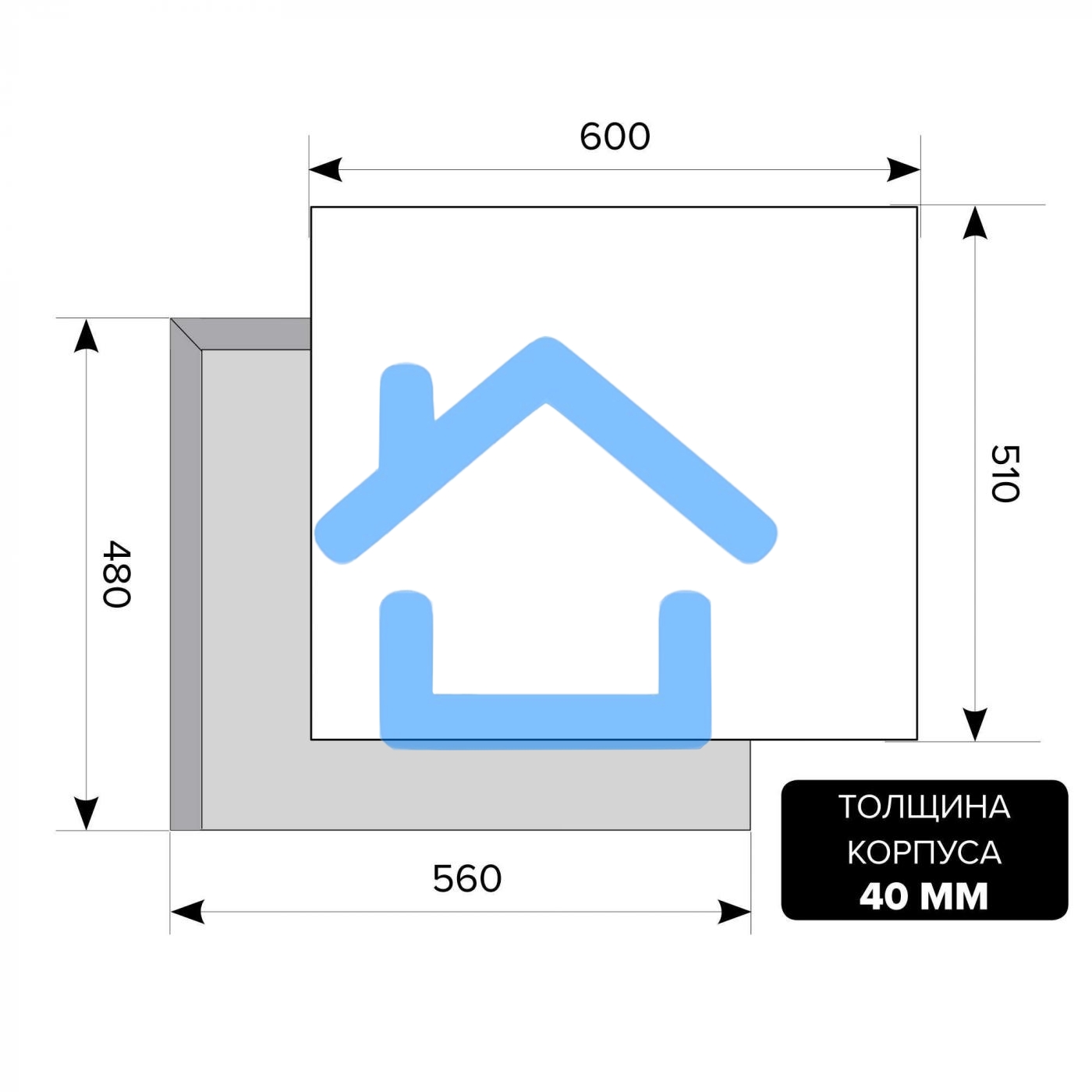Газовая варочная панель LEX GVG 640-1 WH белый