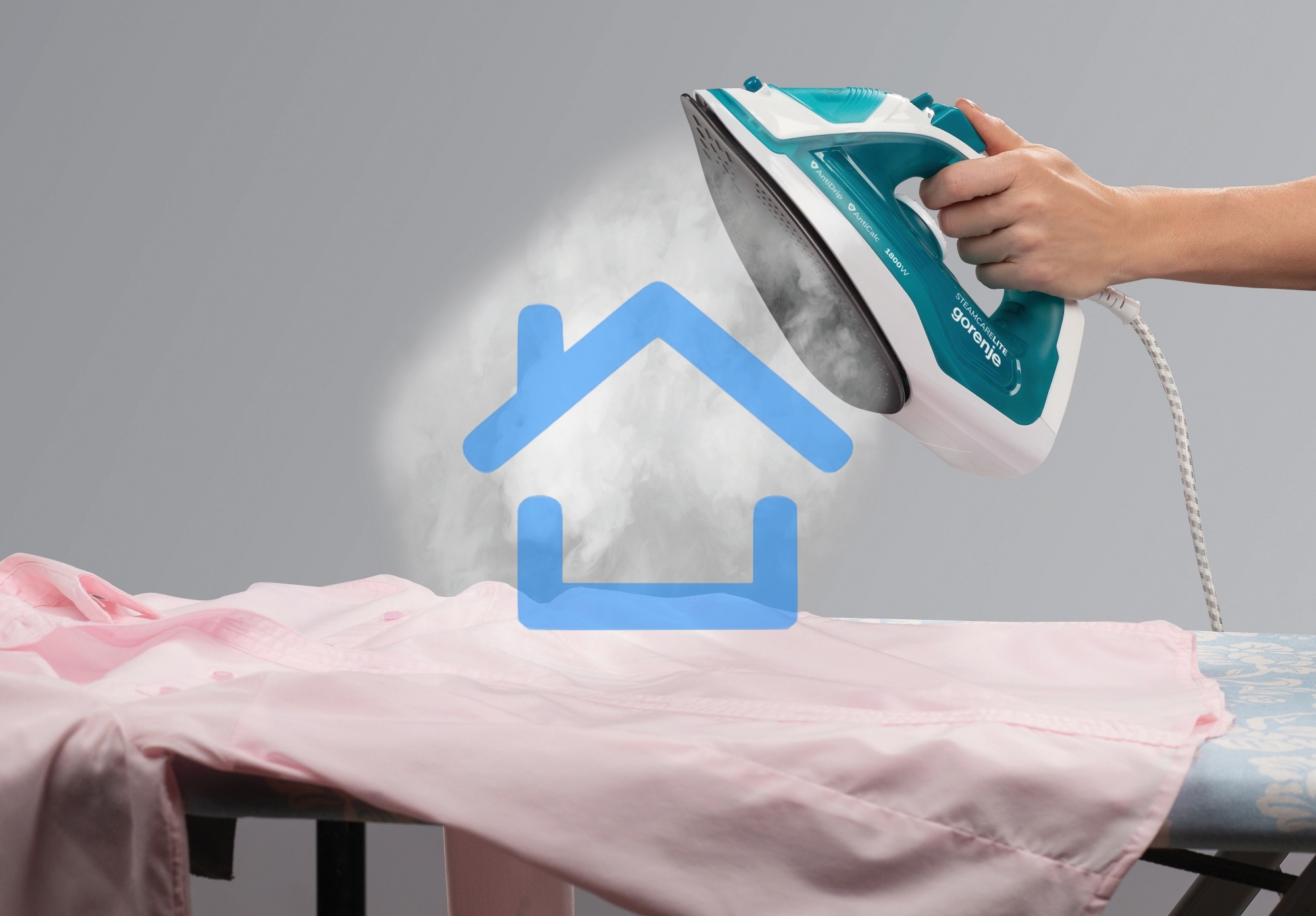 Утюг Gorenje SIH1800TQC 1800Вт зеленый/белый