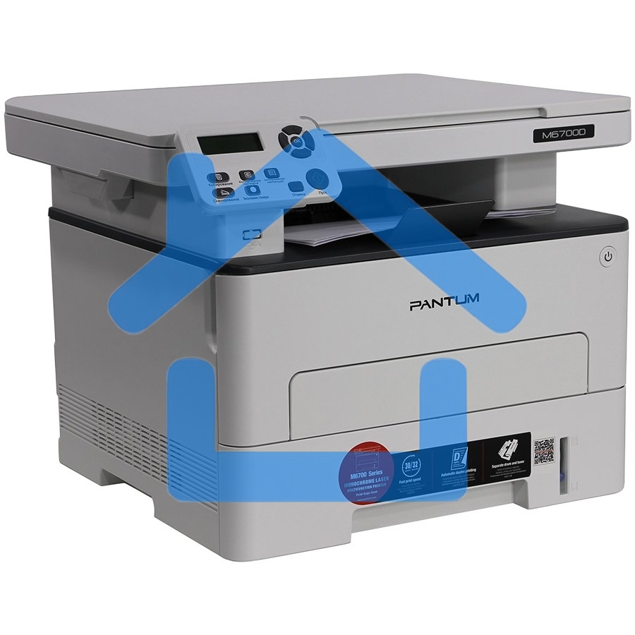 МФУ лазерное Pantum M6700D, A4, ч/б, печ. до 30 стр/мин., 1200x1200dpi, USB