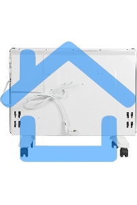 Конвектор Ресанта ОК-1600 белый, 1600 Вт, 20 м2, термостат