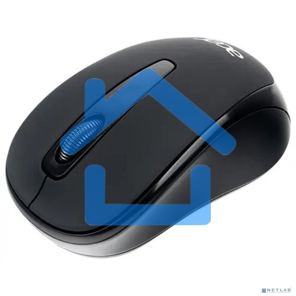 Мышь беспроводная Acer OMR133 черный, 1000 dpi, радиоканал, USB, кнопки - 3