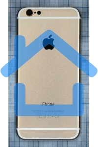 Задняя крышка для iPhone 6 (4.7) золотая