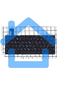 Клавиатура для ноутбука Asus Chromebook C201 черная