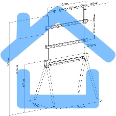 Подставка для телевизора Cactus CS-ST2946GY темно-серый 49