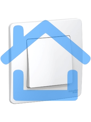 Выключатель 1-кл. СП BLANCA (сх.1) 6А 250В белый SchE BLNVS006101