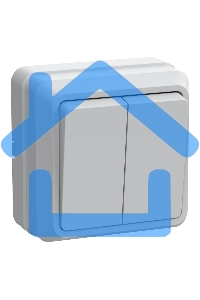 Выключатель Iek EVO20-K01-10-DC ВС20-2-0-ОБ 2кл 10А откр.уст. ОКТАВА (белый)