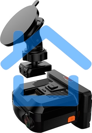 Видеорегистратор с радар-детектором Sho-Me Combo Vision Pro GPS ГЛОНАСС