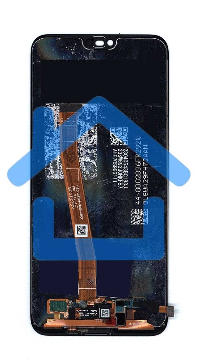 Дисплей для Huawei Honor 10 с кнопкой Home в комплекте черный