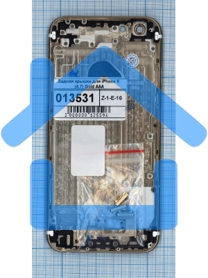 Задняя крышка для iPhone 6 (4.7) золотая