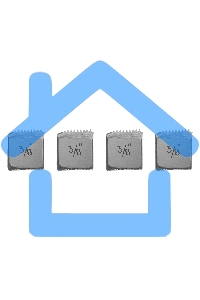 Резцы для клуппов 3/8