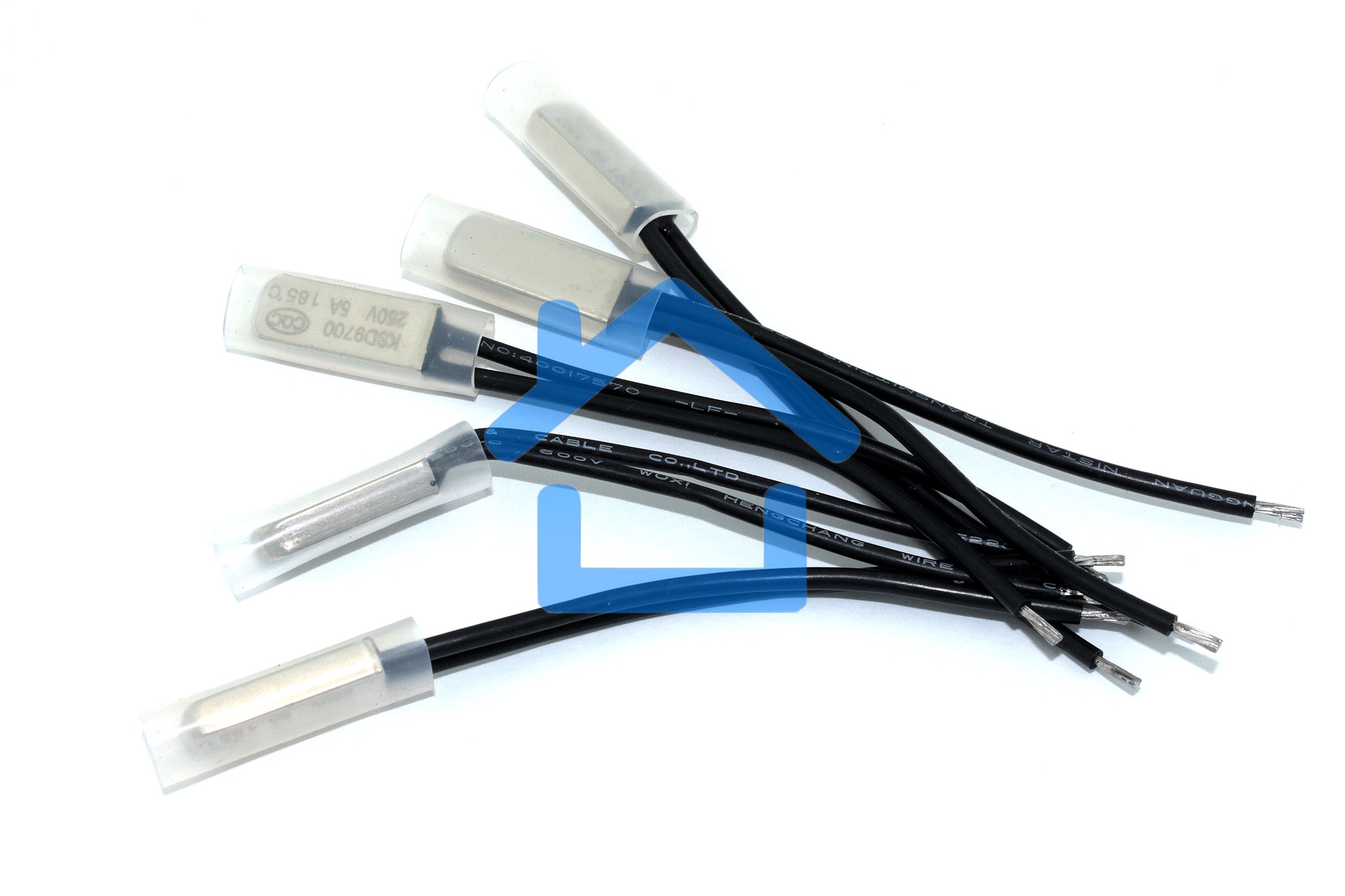 Термостат биметаллический KSD9700 5А/185 С нормально замкнутый 5 шт