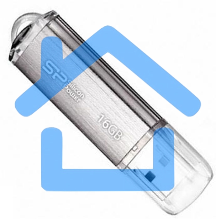 Флешка USB 16 Gb Ultima II-I Series SP016 GbUF2M01V1S USB 2.0 серебристый