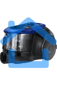 Пылесос Samsung VC18M21A0SB синий, 380/1800 Вт, уборка сухая, пылесборник контейнер 1.5 л
