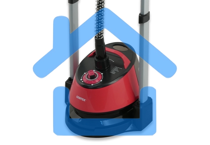 Отпариватель Centek CT-2372 малиновый