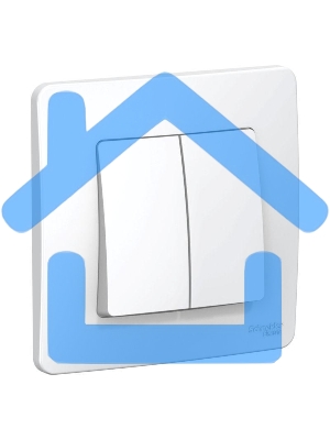 Выключатель 2-кл. СП BLANCA (сх.5) 6А 250В белый SchE BLNVS006501